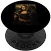 Mona Lisa Dragon Reading Book Lover Monna Lisa Dragon Reading Book Lover PopSockets PopGrip Adesivo