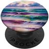 Dreamy Ocean Accessories Pastel Ocean Waves Accessori per telefono Dreamy Beach Art PopSockets PopGrip Adesivo