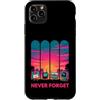 Never Forget Meme 90s Tech Millennial Hu Custodia per iPhone 11 Pro Max Non dimenticare mai Meme 90s Tech Nostalgia Vintage Computer