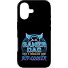 Merch For Gamers Custodia per iPhone 17 Gamer Dad Like a Normal Mom But Cooler Funny Meme Gamer Papà