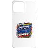 Retro 1990 Analog Cassette Bass Culture Custodia per iPhone 16 Pro Max Bass Racer 1990 Analogico Cultura nastro forte