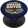Funny Fishing Tees Pesca divertente Maestro Baiter PopSockets PopGrip Adesivo
