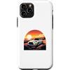 Simmon's Merch Custodia per iPhone 11 Pro Ride the Horizon JDM Giappone Drift Cultura Speed Car Rally S17