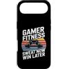 Gaming Workout Gamer Gym Motivation Custodia per iPhone Air Gamer Fitness Sudore Ora Vinci Più Tardi Allenamento