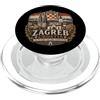 Regali croati ZAGABRIA, CROAZIA PopSockets PopGrip per MagSafe