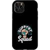 Cervical Cancer Awareness Teal Ribbon Ap Custodia per iPhone 11 Pro Support Squad Cervicale Cancer Awareness Fighter Fist