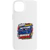 Retro 1990 Analog Cassette Bass Culture Custodia per iPhone 14 Plus Bass Racer 1990 Analogico Cultura nastro forte