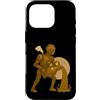 aquarius zodiac steampunk robot gear art Custodia per iPhone 16 Pro Acquario Steampunk Zodiac Waterbearer Gear