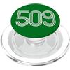 City & State Spokane Washington 509 Codice area Residente locale Patriot Stati Uniti d'America PopSockets PopGrip per MagSafe