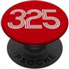 City & State Abilene Texas 325 Codice area Residente locale Patriot Americano PopSockets PopGrip Adesivo