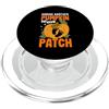 Scary Gifts Funny Halloween Shirts Women Aggiunta di una zucca alla nostra toppa Gravidanza Halloween PopSockets PopGrip per MagSafe