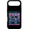 Never Forget Meme 90s Tech Millennial Hu Custodia per iPhone Air Non dimenticare mai Meme 90s Tech Nostalgia Vintage Computer
