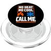 HVAC Tech HVAC Funny Heating Cooling HVA Tecnico HVAC Tecnologia HVAC Riscaldamento Raffreddamento Lavoratore HVAC PopSockets PopGrip per MagSafe