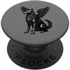 Demonique Tees and Ars Goetia Demon Gift Guardiano dalle ali di grifone Glasya Rising PopSockets PopGrip Adesivo