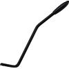 Musiclily Pro 4,8mm Filettatura Leva Tremolo Arm in Acciaio per Chitarra Elettrica tipo Import Strat, Nero con Tappo Nero