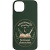 Fictional Character Emotional Reading Bo Custodia per iPhone 14 Plus Emozionalmente Attaccato Ai Personaggi Fictional Book Lover