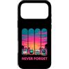 Never Forget Meme 90s Tech Millennial Hu Custodia per iPhone 17 Pro Max Non dimenticare mai Meme 90s Tech Nostalgia Vintage Computer