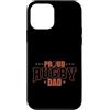 Rugby Sports Stadium dad Match Sports Fo Custodia per iPhone 12 mini Orgoglioso Rugby Padre Calcio Sport Giocatore