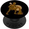 aquarius zodiac steampunk robot gear art Acquario Steampunk Zodiac Waterbearer Gear PopSockets PopGrip Adesivo