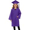 Generico Set Toga e Tocco per Bambini Ragazzi e Ragazze 2026 Costume Laurea con Chiusura Bambini Unisex con Toga Tocco e Nappa Studenti Elementare Medi Linea Travestimento 4-12 Anni