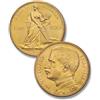 Generic Monete antiche lire italiane, moneta da collezione italiana, per collezionisti monete commemorative napoleone, moneta oro antica Regno d'Italia (Vittorio Emanuele III 100 Lire d'oro 1912)
