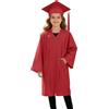 Generico Set Toga e Tocco per Bambini Ragazzi e Ragazze 2026 Costume Laurea con Chiusura Bambini Unisex con Toga Tocco e Nappa Studenti Elementare Medi Linea Travestimento 4-12 Anni