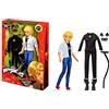 Miraculous: Tales of Ladybug and Cat Noir Adrien to Cat Noir Secret Superhero Fashion Doll with Accessories, 50358