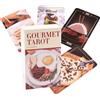 Generic Mazzo di carte Oracle per tarocchi gourmet, set di 80 carte misteriose divinazione, gioco di carte oracolo psicologico per informazioni passate e future, mazzo di lettura dei tarocchi portatile per