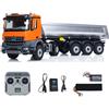 Wheelfun Kabolite 1/14 Trattore Camion RC 4X4 con Rimorchio Ribaltabile Elettrico 3 Assi, Sollevamento Automatico RTR 5801