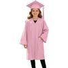 Generico Set Toga e Tocco per Bambini Ragazzi e Ragazze 2026 Costume Laurea con Chiusura Bambini Unisex con Toga Tocco e Nappa Studenti Elementare Medi Linea Travestimento 4-12 Anni