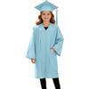 Generico Set Toga e Tocco per Bambini Ragazzi e Ragazze 2026 Costume Laurea con Chiusura Bambini Unisex con Toga Tocco e Nappa Studenti Elementare Medi Linea Travestimento 4-12 Anni