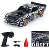 wheelfun 1/43 Scala RC Drift Race Car Gyro 4WD Ready to Go Mini telecomando auto modello ad alta velocità pronto all'uso giroscopio incorporato (stampa zebrata), per età 14+