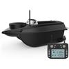 ExPrismarx Barca da esca RC, V030 12 V 2.4 G ad alta velocità GPS da pesca con telecomando da 800 m con 40 punti di riferimento e capacità di 3 kg a doppia tramoggia, ideale per pesca alla carpa
