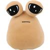 Meokro 8,6 pollici Alien Pou Peluche Giocattolo Animale Farcito Hot Game, Emozione Alien Plushie Peluche Animale Pou Doll, Regalo Giorno dei Bambini