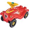 BIG-Bobby-Car-Classic Vigili del fuoco per bambini con adesivi in design pompiere, per ragazzi e ragazze, portata fino a 50 kg, veicolo antiscivolo per bambini a partire da 1 anno, Eor