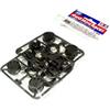 RCECHO Tamiya Mini 4WD Model Racing Low-Profile Tire & 1-Way Wheel Set 15443