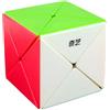 LOGICA GIOCHI Logica Gochi - Cubo Magico X Cube/Dino Cube 2x2 - Puzzle per principianti - Cubo facile - Speedcube - Cubi da collezione e resistente - Puzzle alternativo