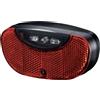 UNION BIKE LUCE POSTERIORE PORTAPACCHI UN-4420 (OMOLOGAZIONE IA E1 023349) - NERO