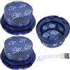Odashen Confezione da 3 filtri per aspirapolvere Samsung Bespoke Jet AI Ultra Cordless verticale Aspirapolvere, numero parte di ricambio DJ97-03298A
