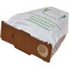 LeaBen 6 Sacchetti microfibra per aspirapolvere indicato adatto per Vorwerk Foletto Kobold 130, 131 e SC-Modelle