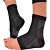 Pedimendtm calzini fascite plantare (1PAIR - 2PCS) | arco e spina calcaneare sostegno | Migliora la circolazione sanguigna | anti-fatica piede manica con tre livelli di compressione | per uomini e