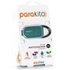 PARAKITO - Clip Antizanzare - 2 Ricariche Incluse - 1 Mese Di Protezione - Senza DEET (Kaki)