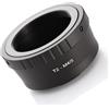 Fotga Anello adattatore per obiettivo T2 T Mount a Olympus Pen e Lumix Micro Four Thirds (MFT, M4/3) Mount Mirrorless Camera Body EP5 E-PL7 GH4 GH5 GF6