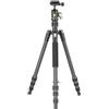 Vanguard Vesta Go 204CB - Treppiede da viaggio in fibra di carbonio con testa a sfera