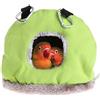 balacoo Nido duccello casa Calda Amaca Invernale - cavia appesa nascondiglio Letto Peluche rifugio rifugio rifugio per Pappagallo cincillà Scoiattolo (Colore Casuale Taglia s)