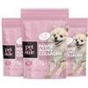 Petstile Pawse Aging Collagen - Integratore Anti Età Naturale per Cani con Triplo Collagene, Vitamine e Prebiotici - Per Pelle, Pelo, Articolazioni, Digestione e Immunità (3x 210 g)