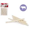 Camon Twist di pelle bovina snack per cani 25pz 125g