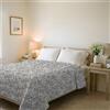 Italian Bed Linen Trapuntino Estivo Linea KARMA Made in Italy Copriletto Stampato in Morbida Microfibra - Trapunta Primavera Estate Mezza Stagione - Roar, Matrimoniale 250x240cm
