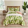 Tommy Bahama Aregada Dock Ecru Quilt Set, King, Colore: Ecru