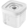 ZWILLING FRESH & SAVE CUBE Scatola, Taglia S, Contenitore modulare e impilabile, Conservazione ermetica e sottovuoto, Lavabile in lavastoviglie, Trasparente